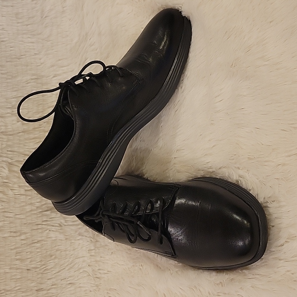Cole Haan Men's Grand Tour Plain Oxford Black Dress Shoe Size 8